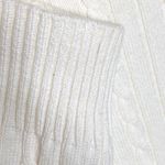 IZOD new ❤︎ Cozy Classic Cable Knit Turtleneck Sweater ❤︎ Ivory Winter White XL Photo 7