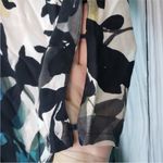 Anthropologie  Shaded Floral garden boatneck dress XS Photo 4