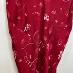 Splendid x 125 Vogue Red V-Neck Chemise Slip Dress Women Small NWT 90's Photo 3