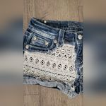 Miss Me  Blue Jean Shorts Size 26 Photo 2