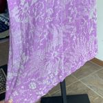 Chalet Floral Asymmetrical Hem Sleeveless Lavender Dress Size XS Photo 6