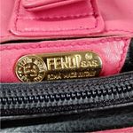 Fendi  Pasta Red Leather Mini Handbag EUC Photo 6