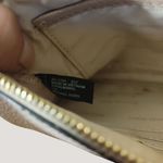 Michael Kors  Pebbled Leather Zip Clutch Makeup Travel XL Wristlet Pale Pink Fair Photo 3