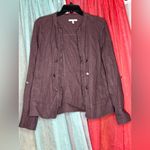 Maurice’s Purple Ruffled Jacket Photo 1