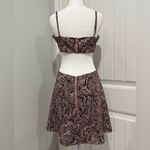 superdown Blush Pink Snake Print Dress Size L Photo 1