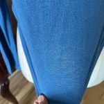 J.Jill Silk Cotton Cashmere Blue Sweater Cropped Cardigan Womens Small Photo 4
