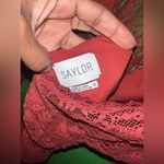 Saylor Celia Elegant Burgundy Lace Dress size XS Photo 6