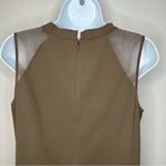 All Saints Jay Sleeveless Pleated Dress in Camo Green Size M Photo 7