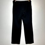 Eileen Fisher Ponte Pants Pull-On Elastic Waist Slim Fit Stretch Black Petite S Photo 5