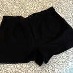 Joie NWT  linen blend shorts black‎ size extra large XL Photo 0