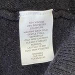 Leith  Longline Open Cardigan Black Size Small Photo 2