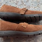 Croft & Barrow Croft & Borrow Leather Suede Maryjane Shoe Brown 8.5 Photo 4