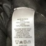 CeCe  Black Long Sleeve Ruffle Sheer Polka Dot Print Mesh Peplum Blouse Top S Photo 7