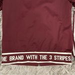 Adidas originals supergirl track jacket XS in maroon/burgundy Photo 8