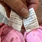 Booty By Brabants  Croco Skin Leggings Sports Bra Matching Set Pink Large Photo 2