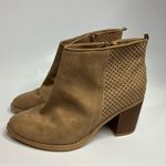 Torrid natural perforated stacked bootie size 9.5 Photo 3