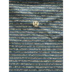 Lululemon Ice Queen Top Size 6 Blue Stripe Long Sleeve Quilted Shirt Thumb Holes Photo 3