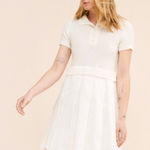 Flat White Anthropologie Twofer Tennis Dress Preppy Country Club Size XS Photo 0