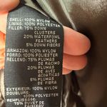 Nine West Women’s Chocolate Quilted Puffer Jacket Medium Photo 5