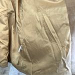 Unbranded Tan XL Lined Suit Jacket with 1 Button Front and 2 Outside Pockets Photo 4