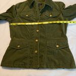 Jones New York Petite Dark Green Corduroy Jacket Women’s Size PP Button Down Photo 5