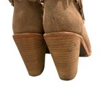 Joie JOlE Loren Fringe Suede Leather Ankle Booties, Sz 37 Photo 11