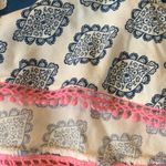 Matilda Jane  Romper Medium Blue and Pink Patterned Shorts Boho Photo 7