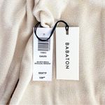 Aritzia  Babaton Gaudi Faux Wrap Midi Dress Long Sleeve Silver Birch XXS NWT Photo 4