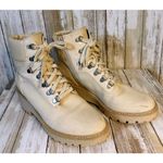 DOLCE VITA Women's Hank Combat Boots in Ivory Size 8M Photo 1