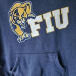 Jansport  Vintage Sweatshirt Large Cowl Neck Blue FIU Panthers Florida University Photo 2