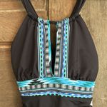 NWTS Kenneth Cole New York Women's High Neck Keyhole Cross Back Mio Size S Black Photo 1