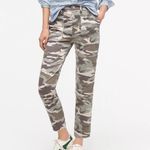 J.Crew  Straight Leg Crop Jeans in Camouflage Print Photo 14
