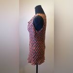 Classiques Entier - Black and Orange Houndstooth Blouse Size M Photo 2