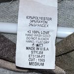 SEW IN LOVE Gray Green Camo USA America Sleeveless Hoodie Medium Photo 11