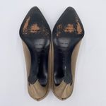 Saks 5th Avenue Vintage 90s Y2K Saks Fifth Avenue Heels Iridescent Taupe Brown Women's Size 9 Photo 7