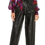 GRLFRND  NWT leather Barrel Leg pants size 26 Photo 0