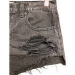 Abercrombie & Fitch Black Distressed Cut Off Jean Shorts Women’s Size 6/28 Photo 5