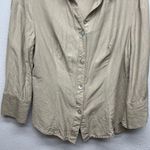 East 5th  Y2K Linen Blend Lagenlook Beach Coastalgirl Workwear Capsule Top Medium Photo 3