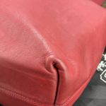 Coach Vintage Red Leather Soho Lafayette Tote Shoulder Bag Made In US W Tag 4140 Photo 8