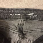 Old Navy High Rise Vintage Slim Black Jeans   Photo 1