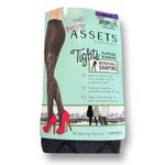 Love Your Assets by Spanx 5 Reversible Shaping Tights Black Diamond Flipside Photo 1