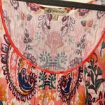 Democracy 🎄 Boho show shoulder  Rayon Top Photo 2