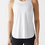 Lululemon Athletica Work Out To Water Tank Top Racerback White Women Size 4-6 Photo 0