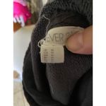 Forever 21 Forever 21 Womens Hoodie Size Medium Gray Cropped Kangaroo Pocket Solid Photo 5