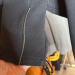 Gymshark  Cropped Hoodie Black Pull Over Sweatshirt Zipper Accents Size Medium Photo 11