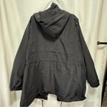 Woman Within  Talson Anorak Rain Jacket with Zip-Out Fleece Lining 3x Black Photo 13
