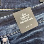 Silver Jeans Suki Curvy Fit Mid Rise Straight Leg Indigo Vintage Wash NEW 30x31 Photo 5