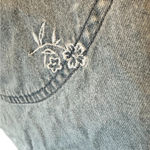 Casey And Max Denim Embroidered Vest Size S Women’s Boho Vintage Hippie Cottage Blue Photo 6