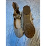 Dress Well Shoes Gold Glitter Flats Elastic Strap Dressy Girls Women Photo 3