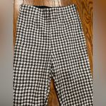 ZARA Monochrome Patterned Trousers Photo 1